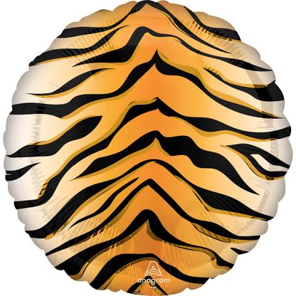 Fóliový balónek Tygří pruhy 45cm