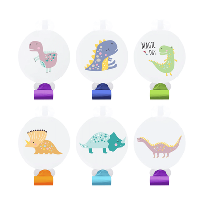 Frkačky Dinosauři barevní 6ks