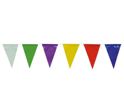 Girlanda vlaječek barevné 50m
