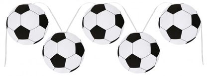 Girlanda vlaječek Fotbalové míče 20x600cm