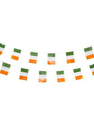 Girlanda vlaječek Irsko vlajky 10m