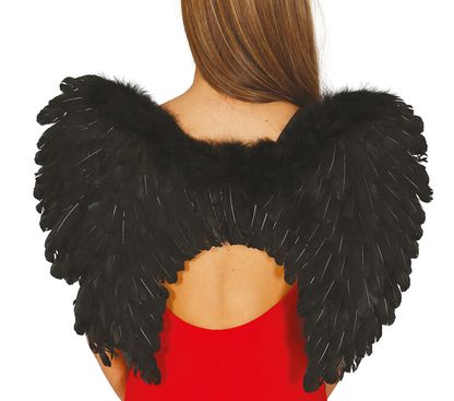 Andělská křídla černé 50x40cm