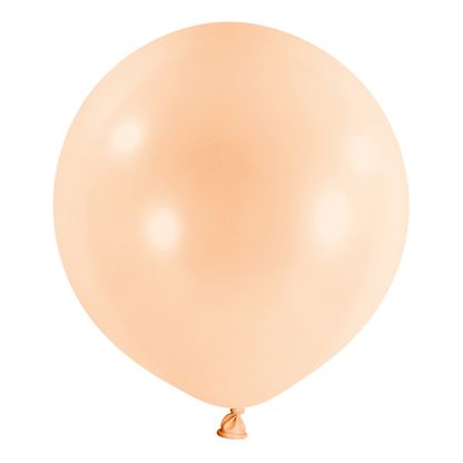 Kulaté balóny broskvově oranžové 4ks 61cm