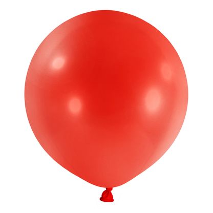 Kulaté balóny červené 4ks 61cm