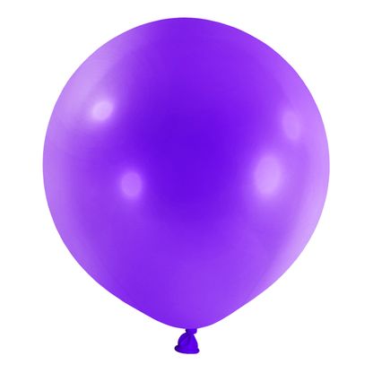Kulaté balóny purpurové 4ks 61cm