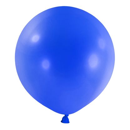 Kulaté balóny modré 4ks 61cm