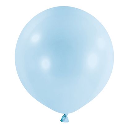 Kulaté balóny nebesky modré 4ks 61cm