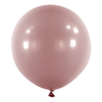 Kulaté balóny starorůžové 4ks 61cm