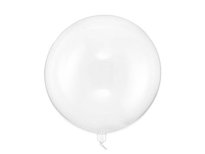 Kulatý balónek čirý průsvitný 40cm