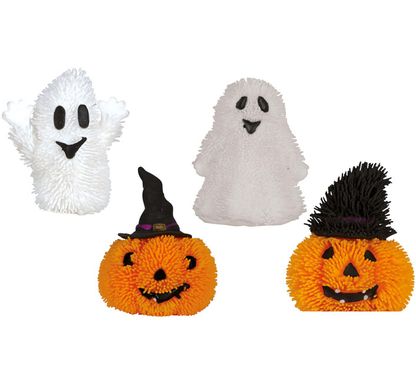Gumové dekorace Halloween s efekty 4druhy 7cm 12ks