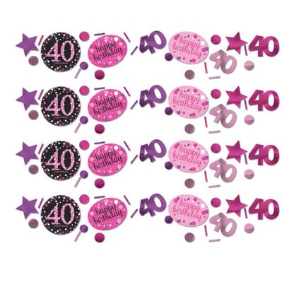 Konfety 40 Pink Diamonds 34g