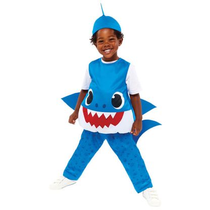 Kostým Baby Shark modrý 2-3 let
