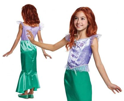 Kostým Disney Princezna Ariel Mořská Víla 7-8 let