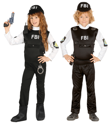 Kostým FBI agent 10-12 let