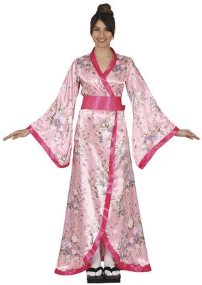 Kostým Kimono Růžová M 38-40