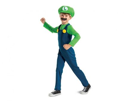 Kostým Luigi (Super Mario) 4-6 let