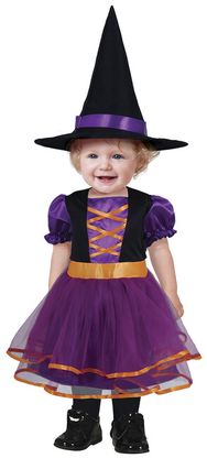 Kostým Malá čarodějnice 2-3 roky