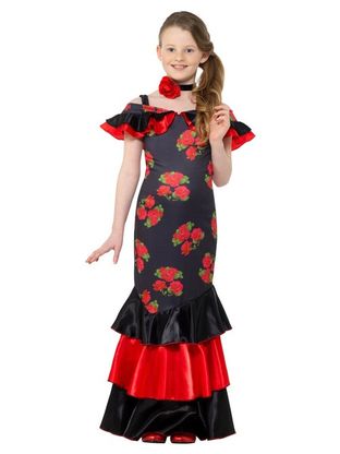 Kostým Tanečnice Flamenco 4-6 let