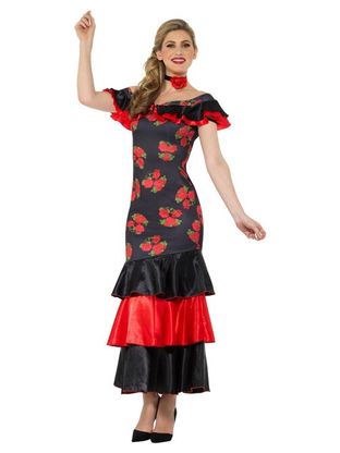 Kostým Tanečnice Flamenco S