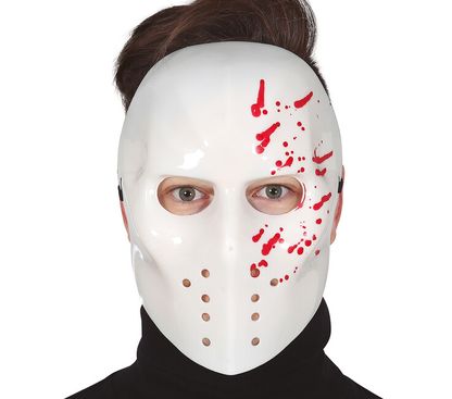 Maska Bílá s krví PVC