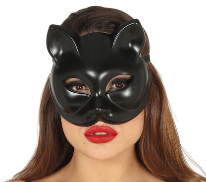 Maska Černá kočka