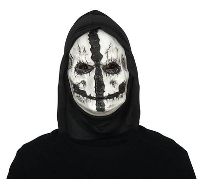 Maska Dead Man s kapucí PVC