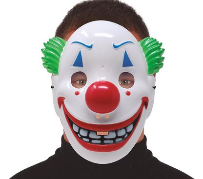 Maska Klauna se strašidelným úsměvem PVC