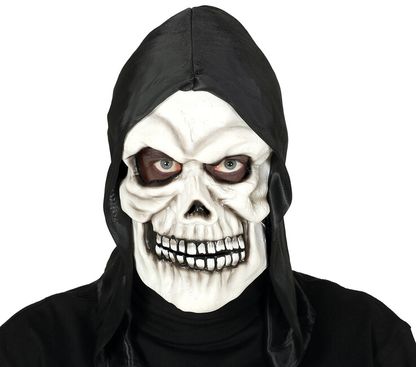Maska Lebky s kapucí PVC