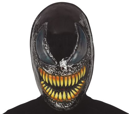 Maska Venom černý PVC