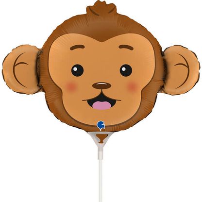 Mini fóliový balónek Opička 36cm