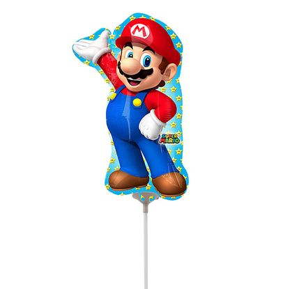 Mini foliový balónek Super Mario 35cm