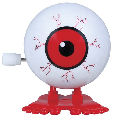 Natahovací figurka Umělé oko červené 12ks 5cm