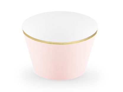 Košíčky na muffiny Elegant Bliss růžový 6ks