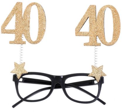Párty brýle 40 let