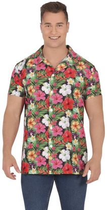 Pánská košile Havaj květiny L 52-54