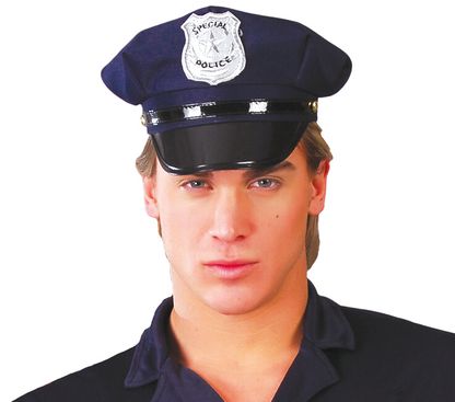 Pánská policejní čepice modrá