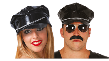 Policejní čepice s řetízkem (unisex)