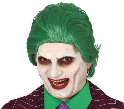 Paruka Zelený strašidelný Joker