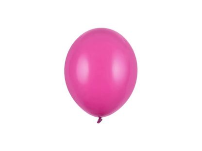Balónky pastelové tmavě růžové 12cm 100ks
