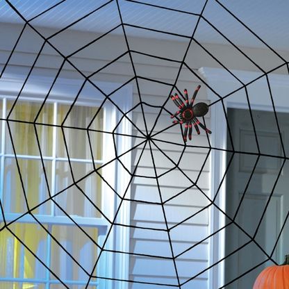 Pavoučí síť velká černá 152cm