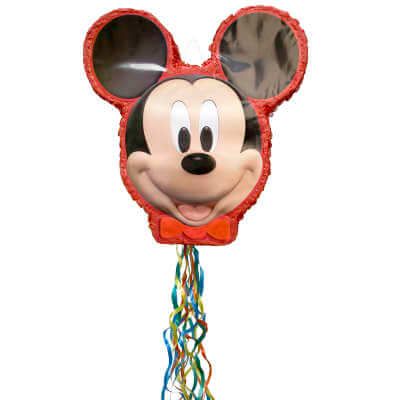 Piňata se stuhami Mickey Mouse 50x46cm
