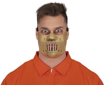Karnevalová maska Hannibal Lecter latex