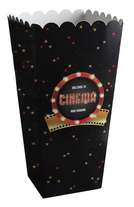 Popcornové sáčky Hollywood 8ks