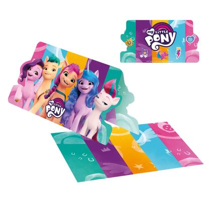Pozvánky My Little Pony pastel 8ks