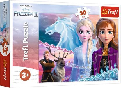 Puzzle Ledové království Elsa a Anna 60 dílků