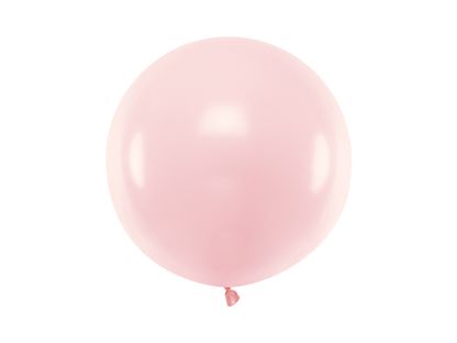 Balónek velký pastelový světle růžový 60cm