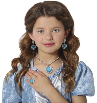 Sada dětských šperků ke kostýmu Princezna modré