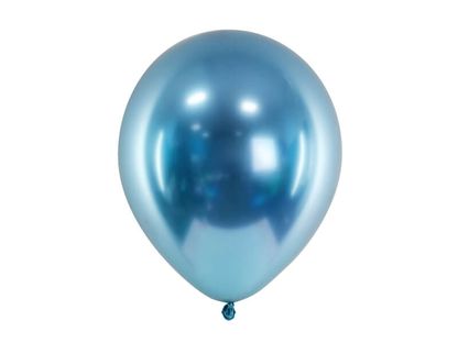 Saténové balónky světlemodré 30cm 50ks