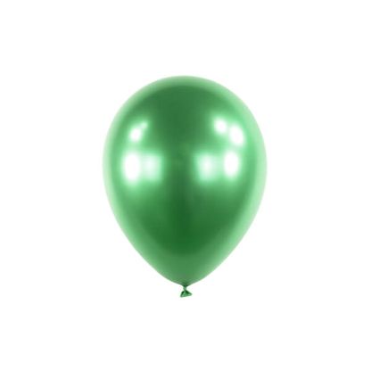 Saténové balónky zelené 12cm 100ks
