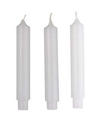 Svíčky na lampiony 3ks 10,5cm